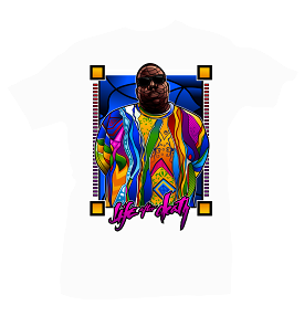 Biggie Life After Death White Tee