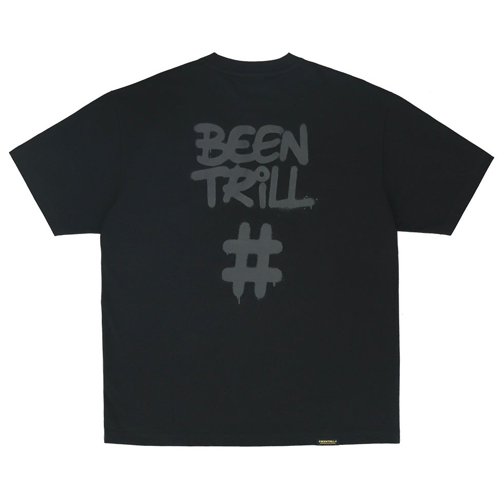 Black Been Trill Graffiti Logo Tee