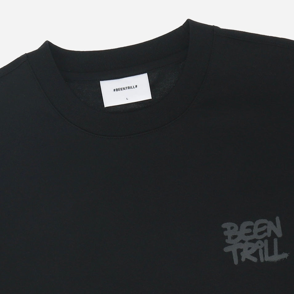 Black Been Trill Graffiti Logo Tee