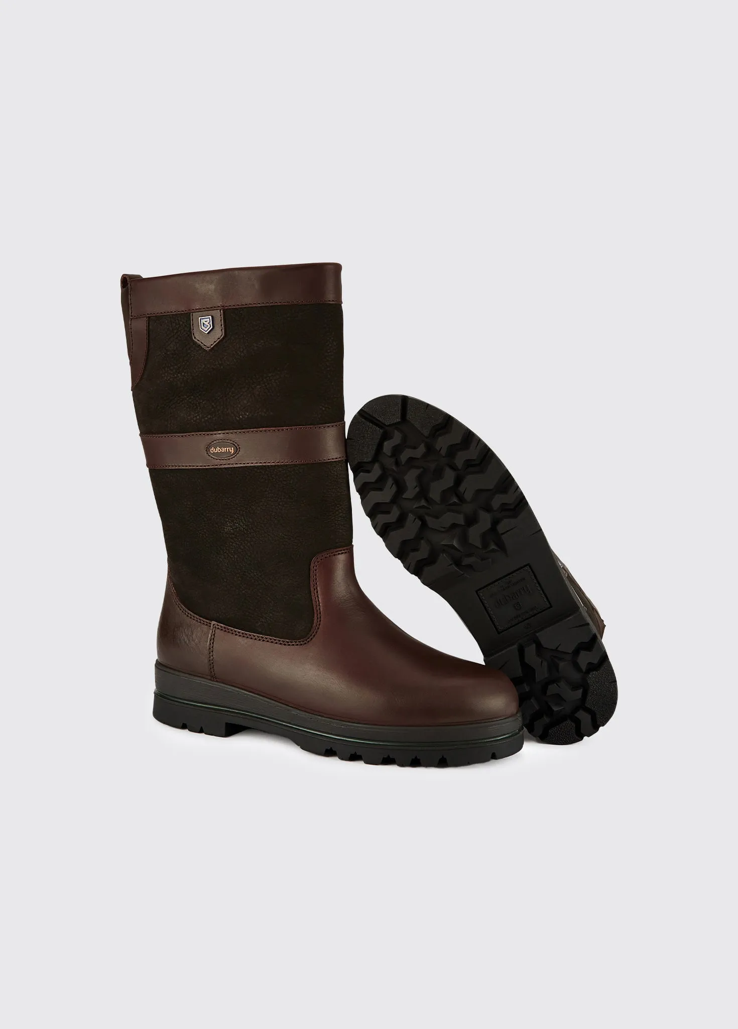 Black Brown Donegal Ladies Country Boot