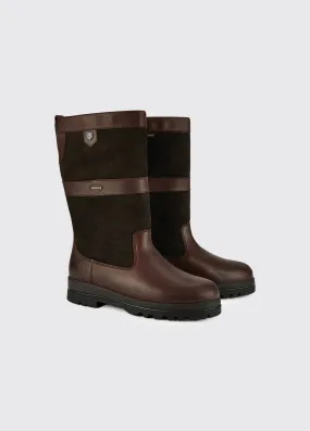 Black Brown Donegal Ladies Country Boot