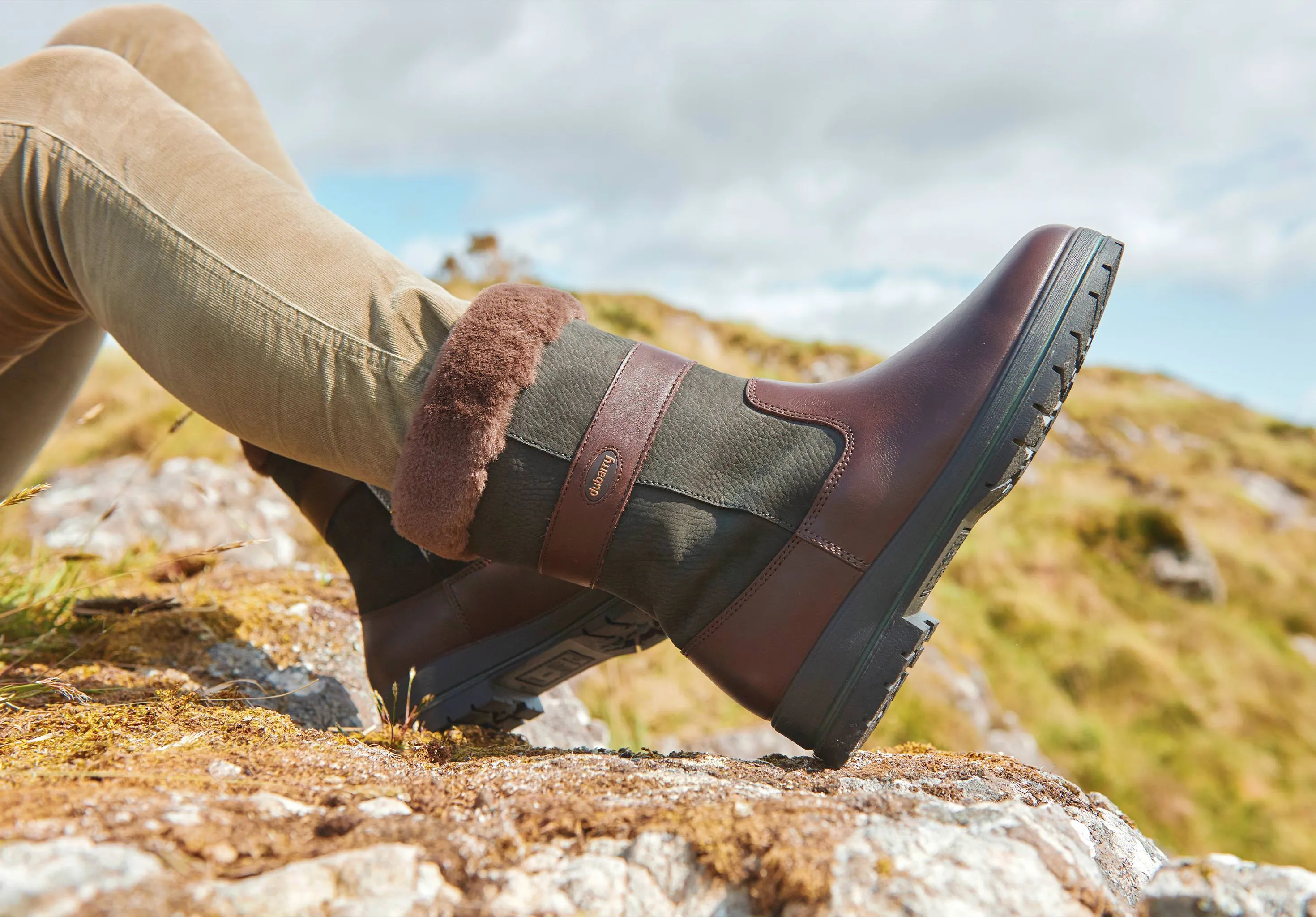 Black Brown Foxrock Country Boot