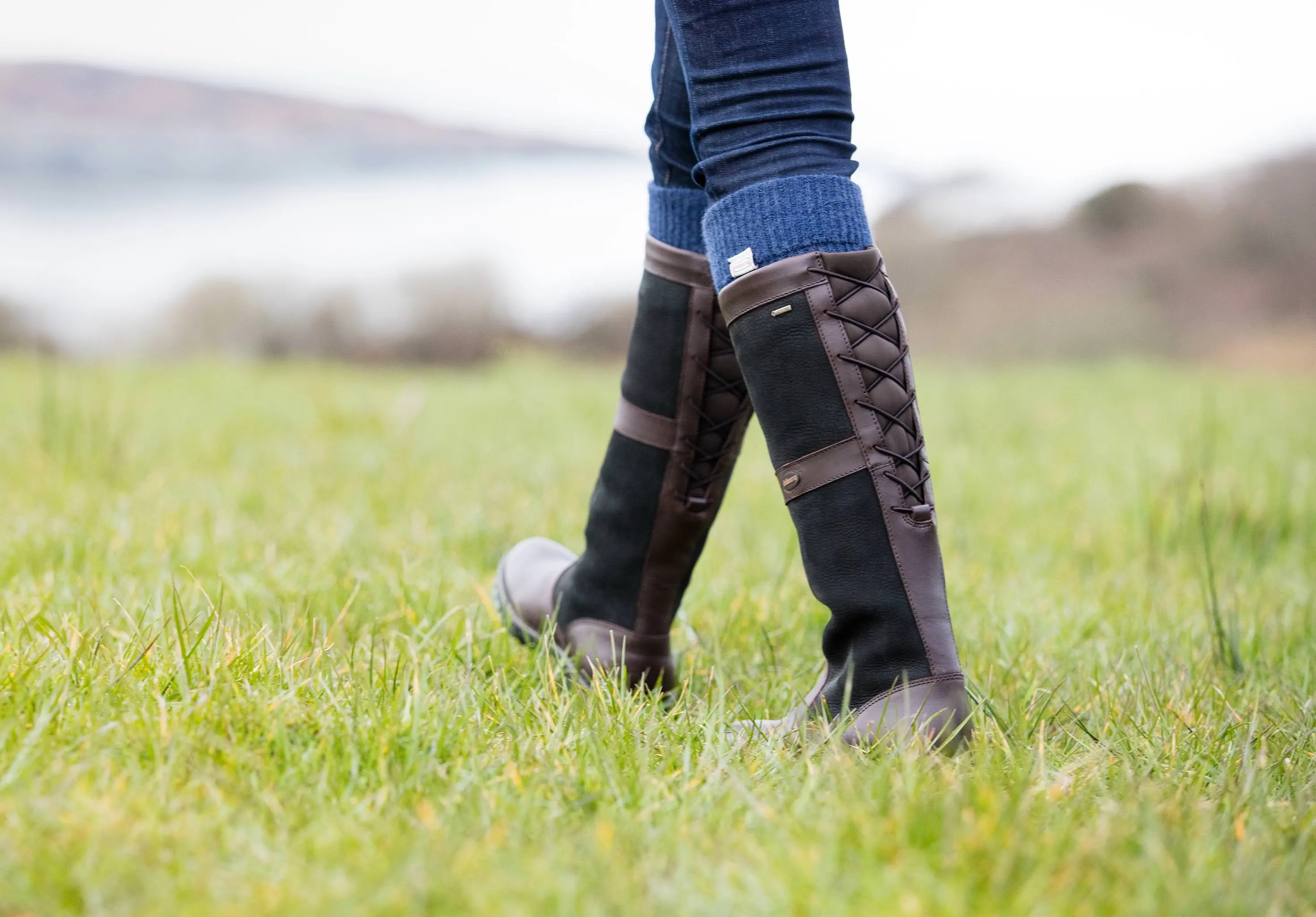 Black Brown Glanmire Country Boot