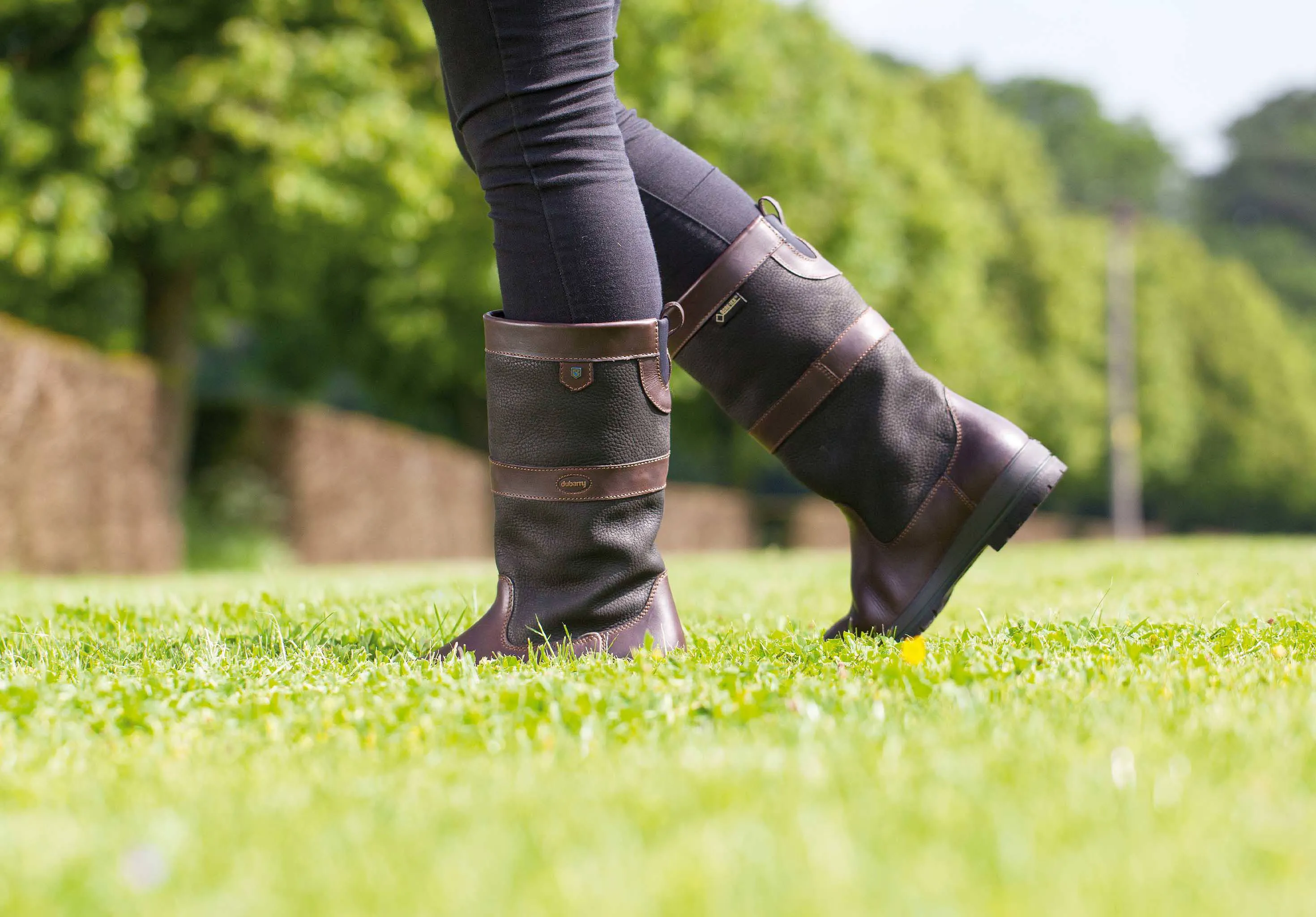 Black Brown Kildare Ladies Country Boot