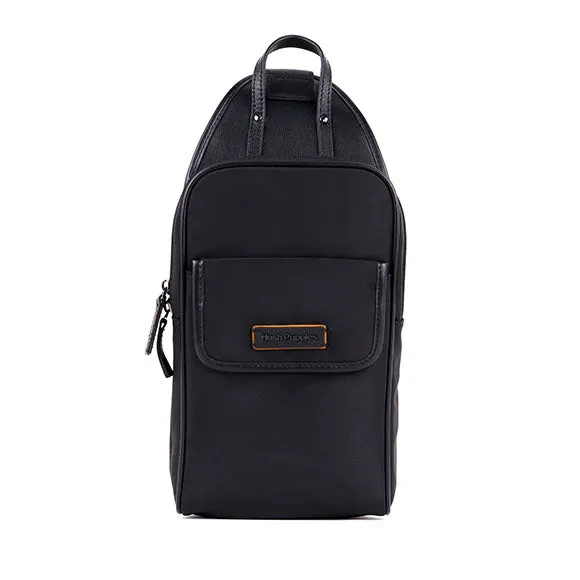 Black Carlos Chest Bag for Men