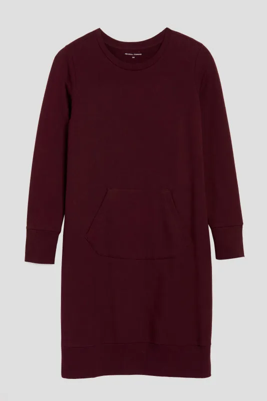 Black Cherry Bree Sweatshirt Dress