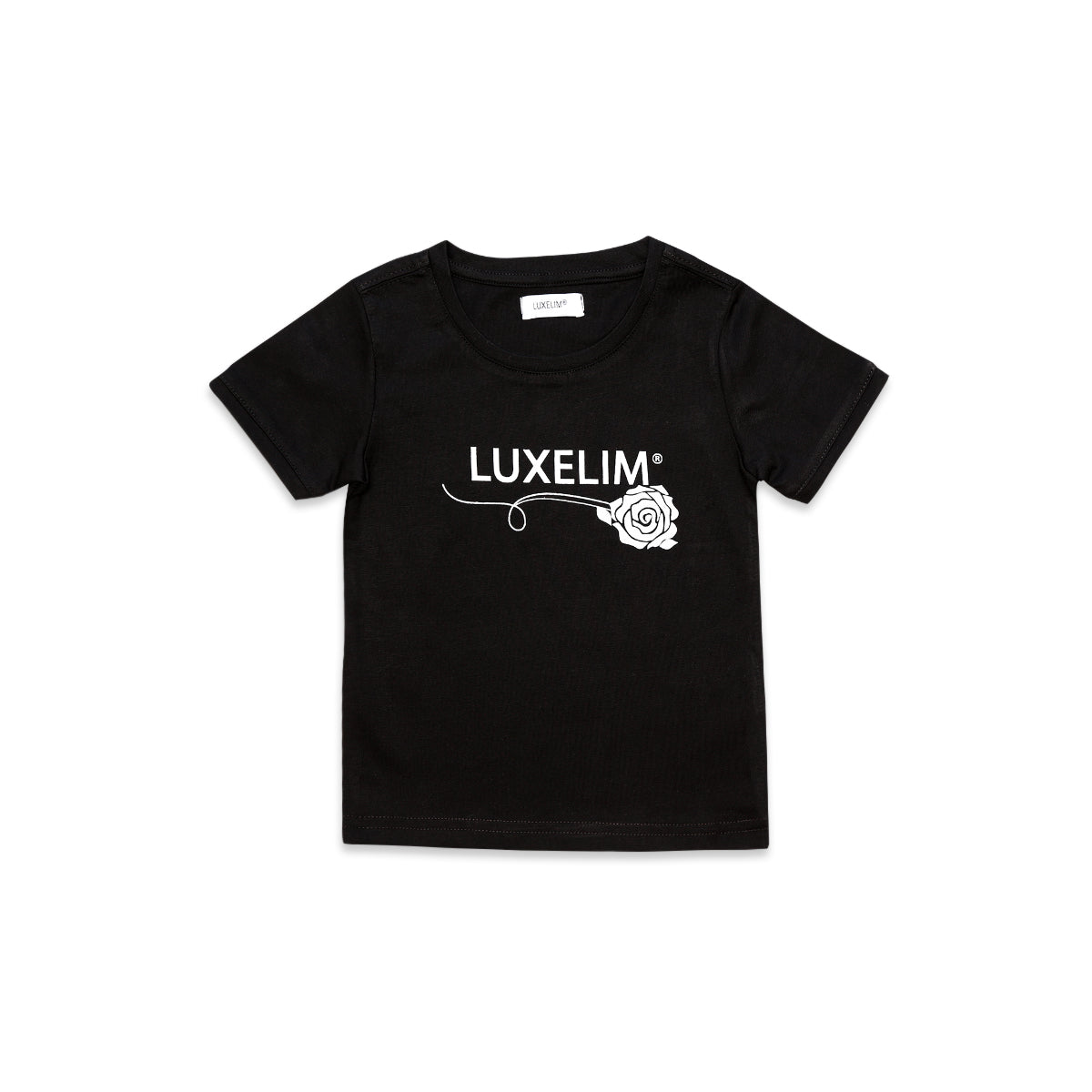 Black Kids T-Shirt from LUXELIM