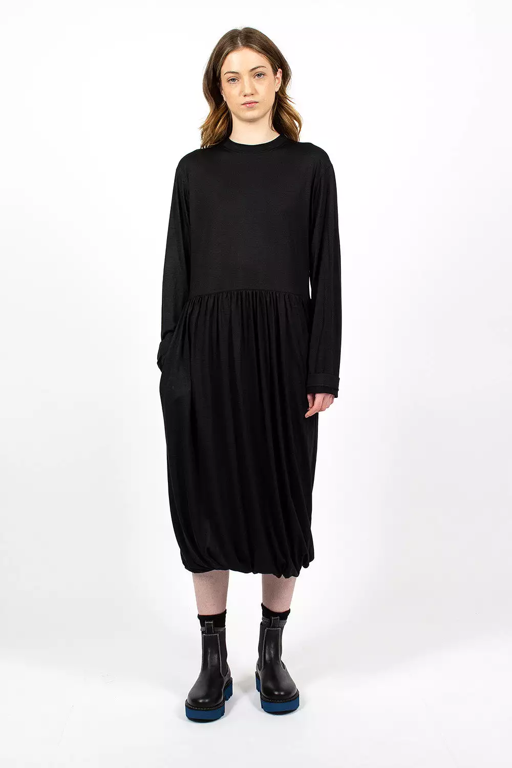 Black Modest Dress