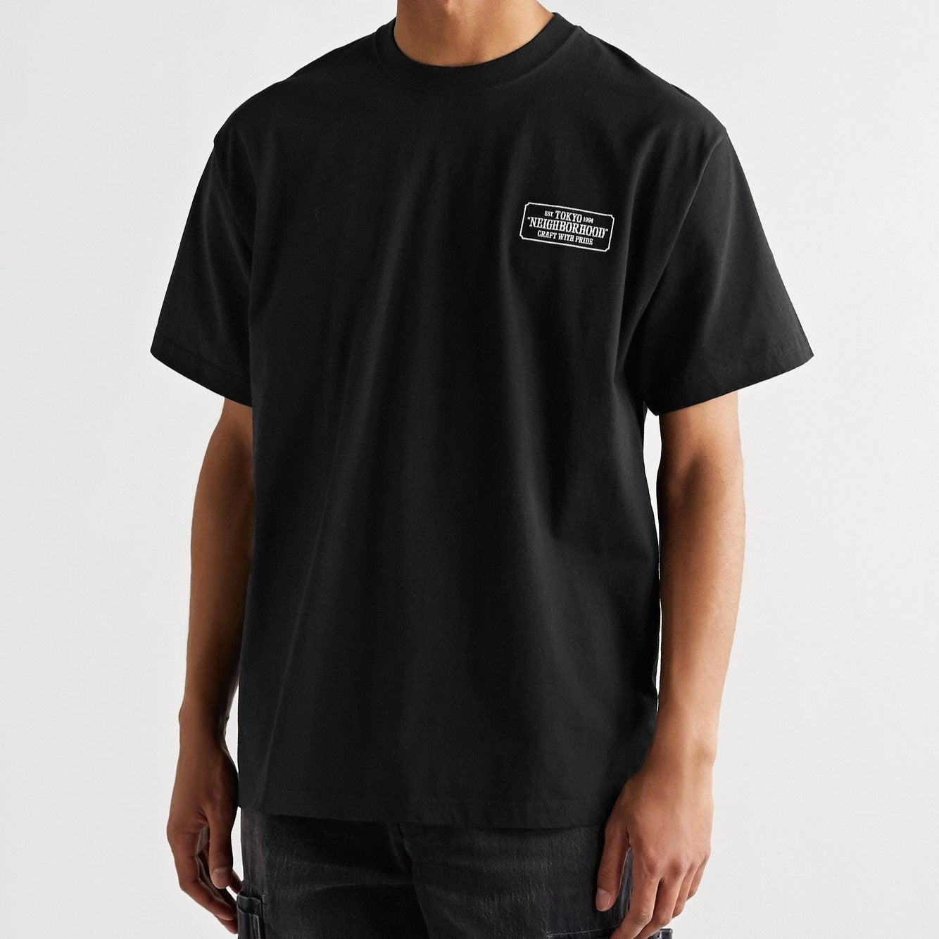 Black NH-1 SS Tee by Neighborhood