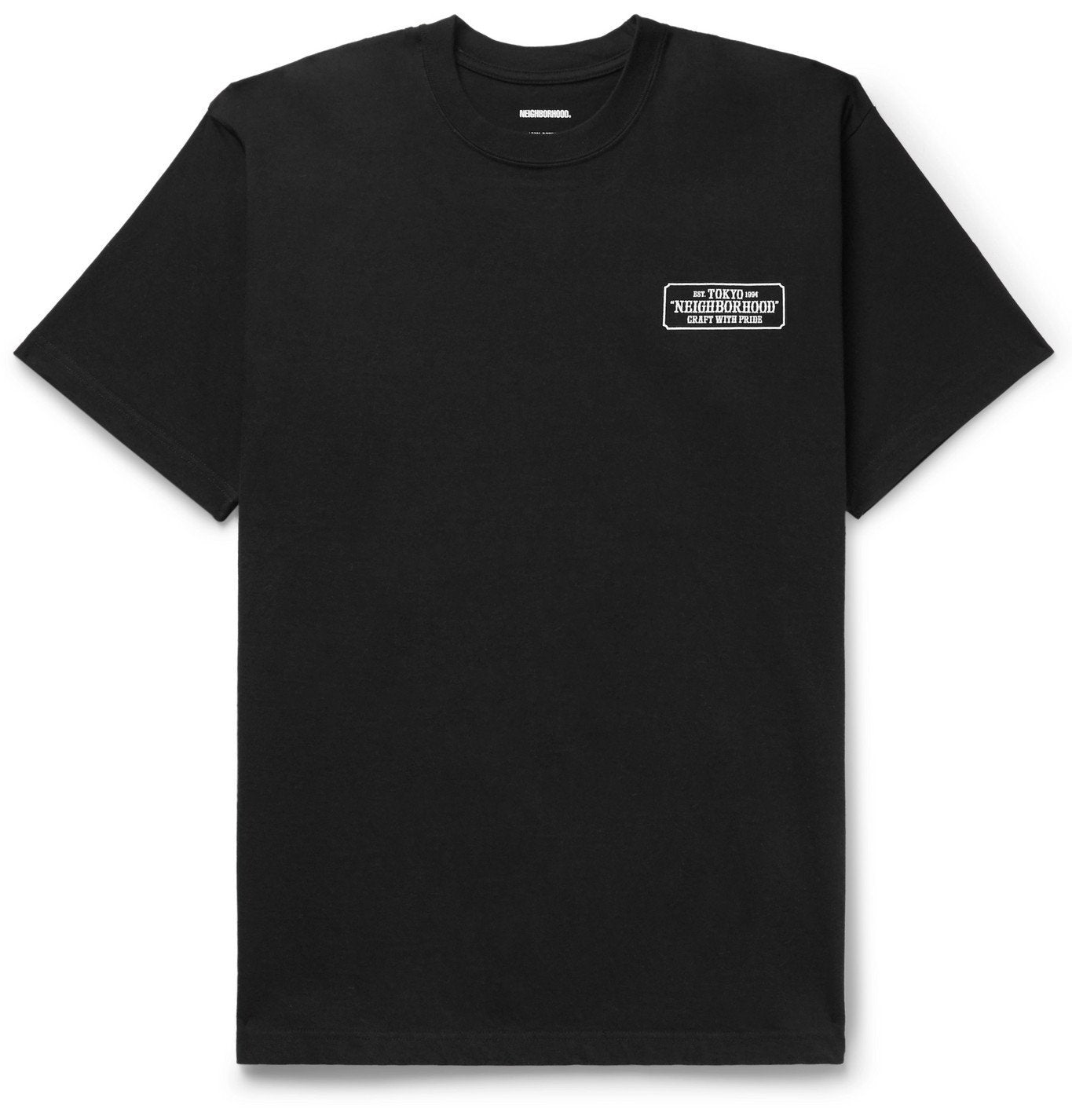 Black NH-1 SS Tee by Neighborhood