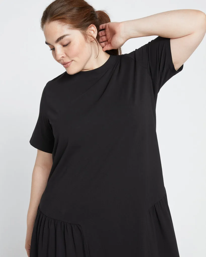 Black Sunday Garden T-Shirt Dress