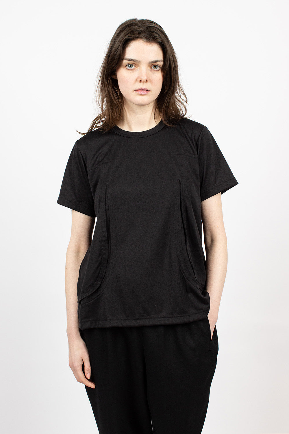 Black T-Shirt for Cutting