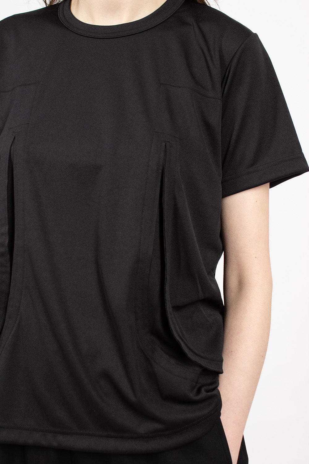 Black T-Shirt for Cutting