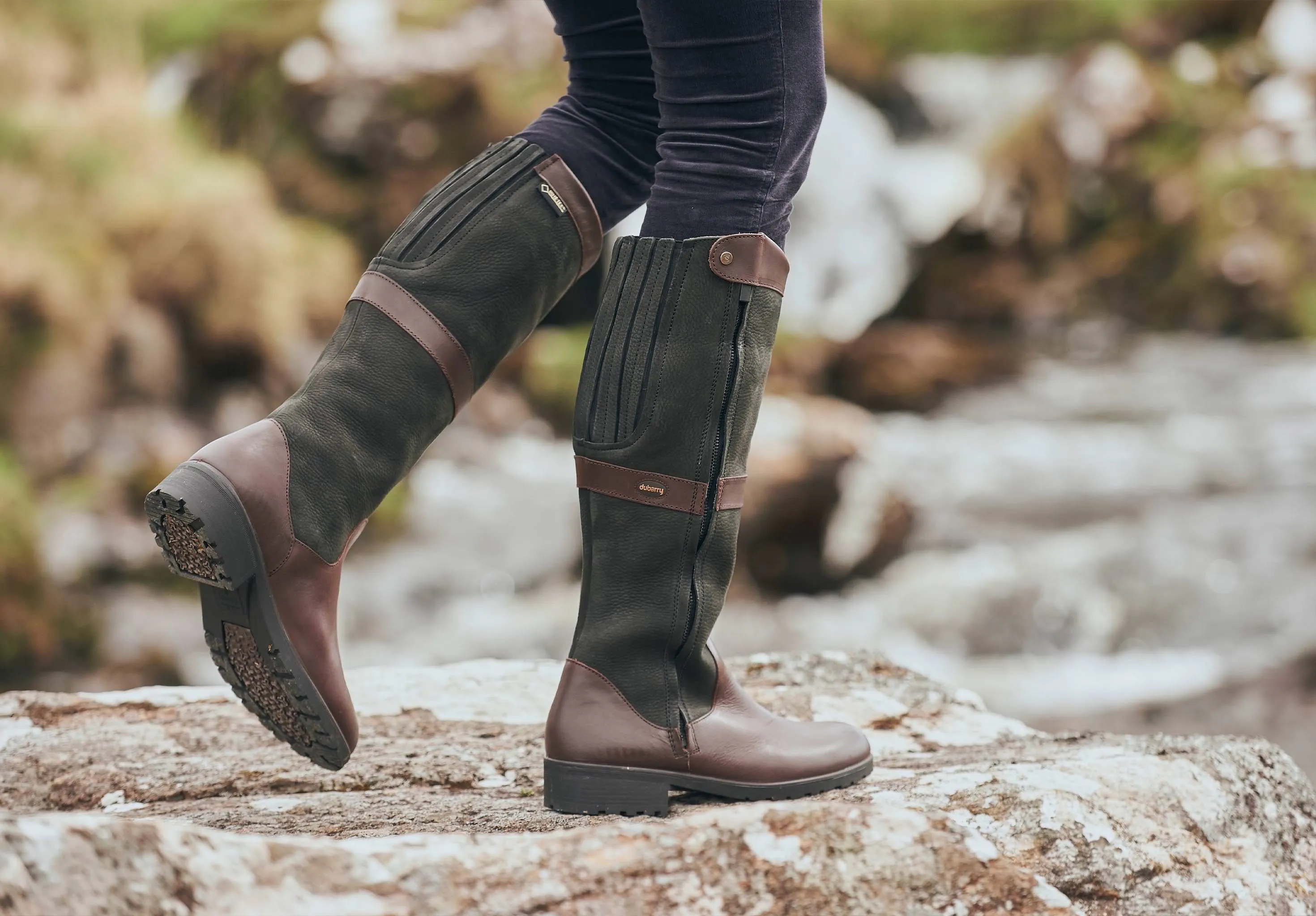 Black/Brown Country Boots in Sligo