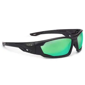 Bolle Safety MERCURO Grey Black Temples Green Flash Polarised Lens