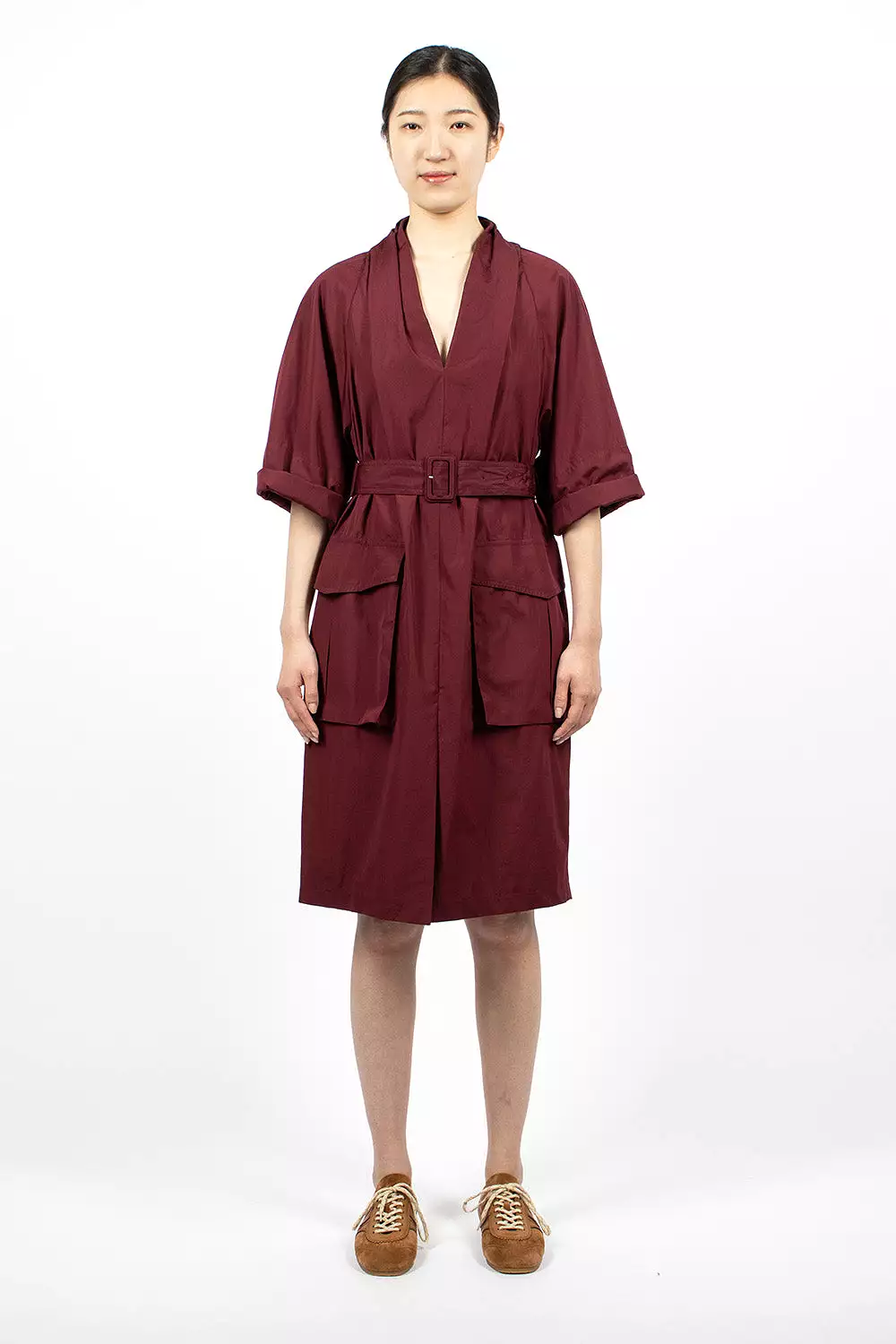 Bordeaux Women's Pocket Dress