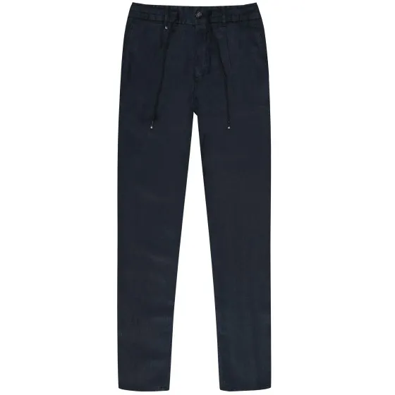 BOSS Navy Drawstring Trousers