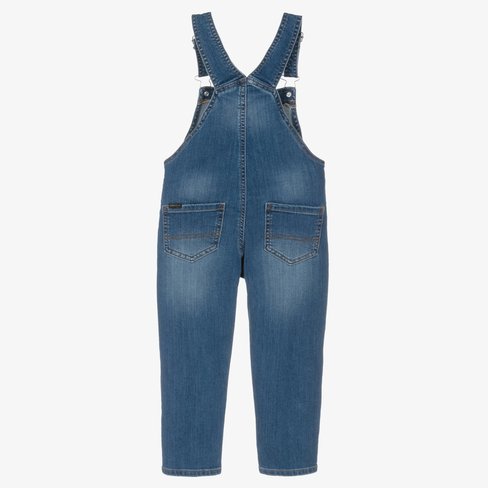 Blue Boys' Denim Overalls