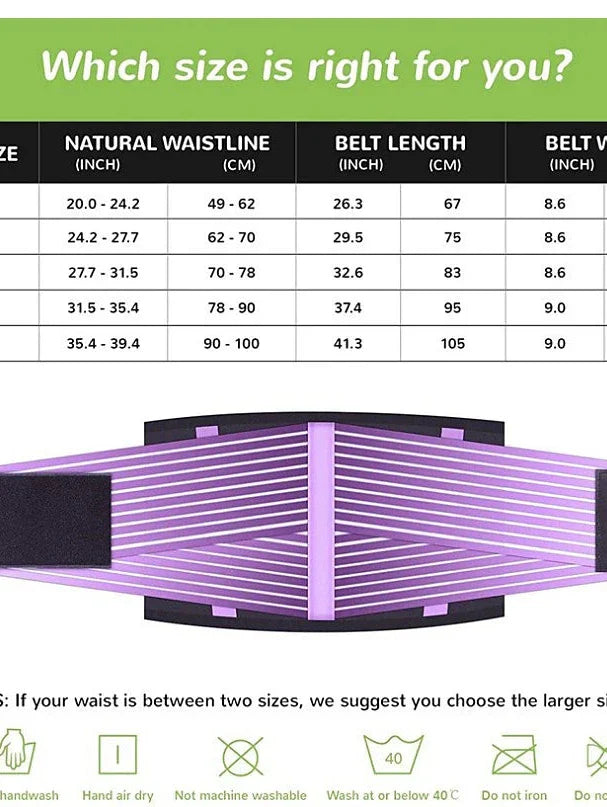 Breathable Sports Waist Trainer Corset for Women - Hook and Loop Closure