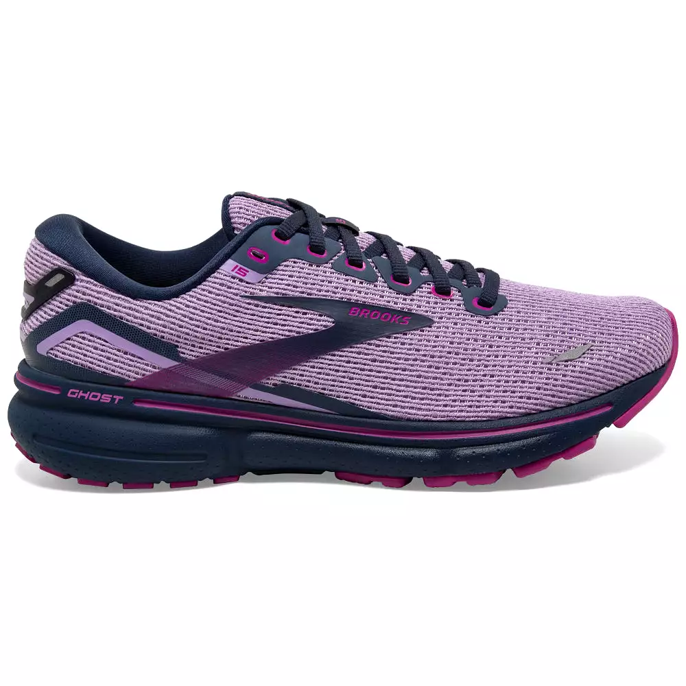 Brooks Ghost 15 Women's - Rhapsody Dress Blue Viola, Size 12 B Medium