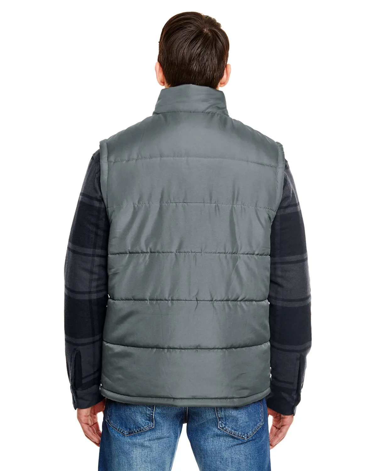 Burnside Men's Puffer Vest - Buy Online, Lowest Price & Free Shipping