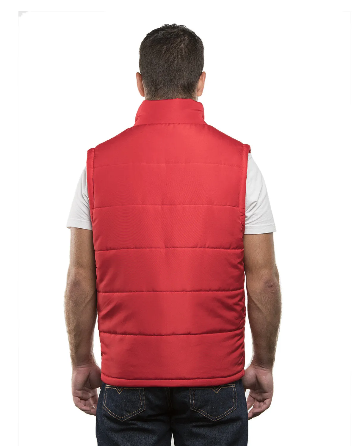 Burnside Men's Puffer Vest - Buy Online, Lowest Price & Free Shipping