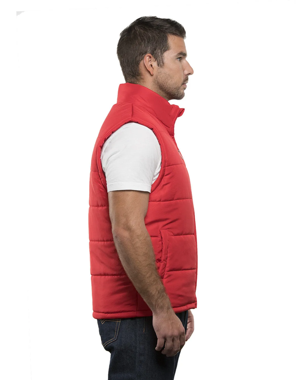 Burnside Men's Puffer Vest - Buy Online, Lowest Price & Free Shipping