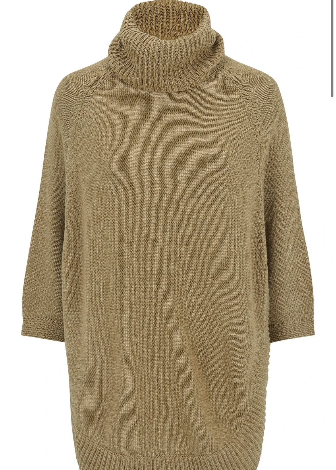 B&Y Turtleneck Poncho Naomi