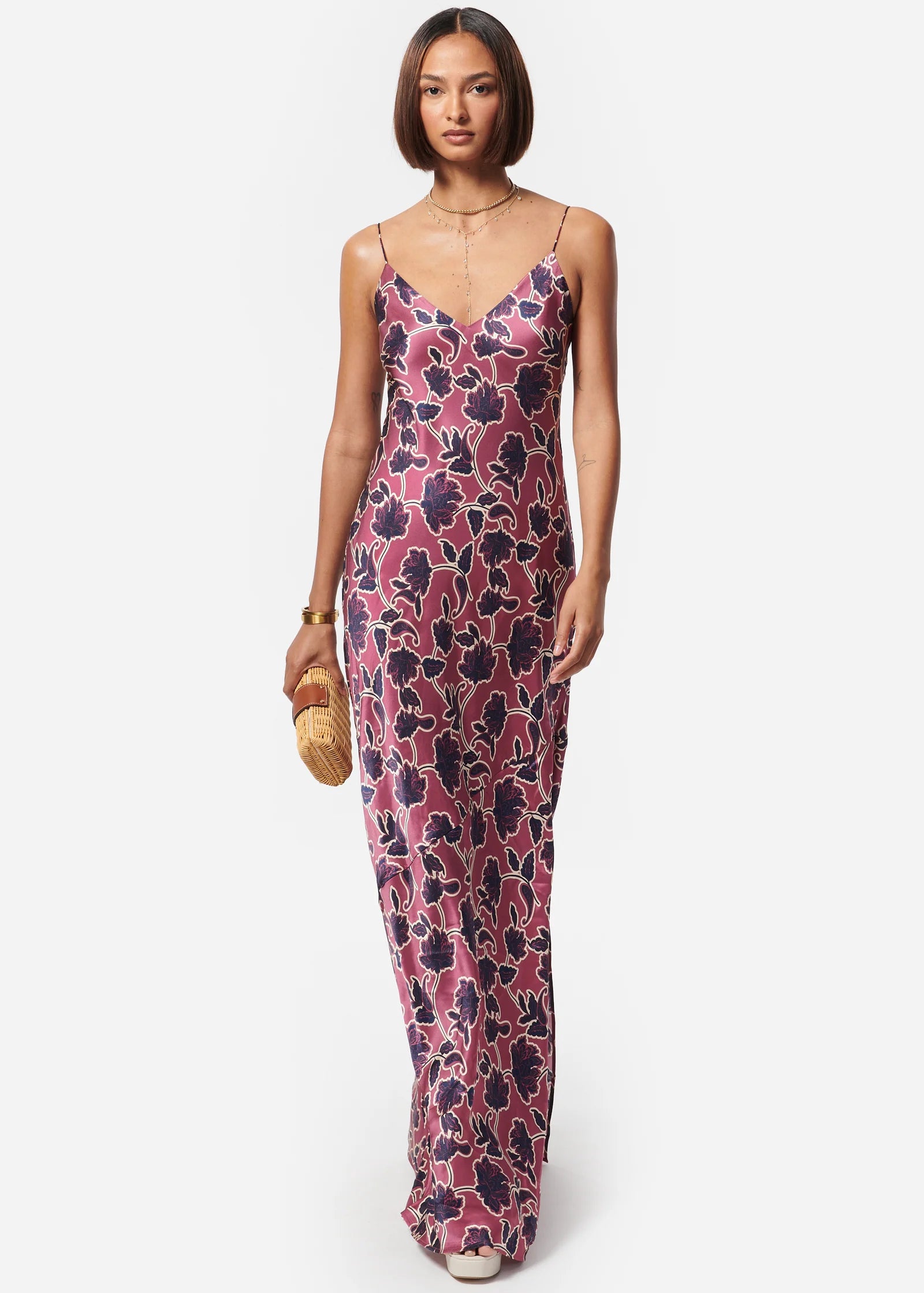 CAMI NYC Raven Gown - Baroque Paisley