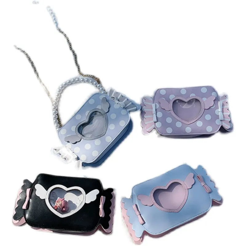 Candy wave point Lolita Messenger Bag