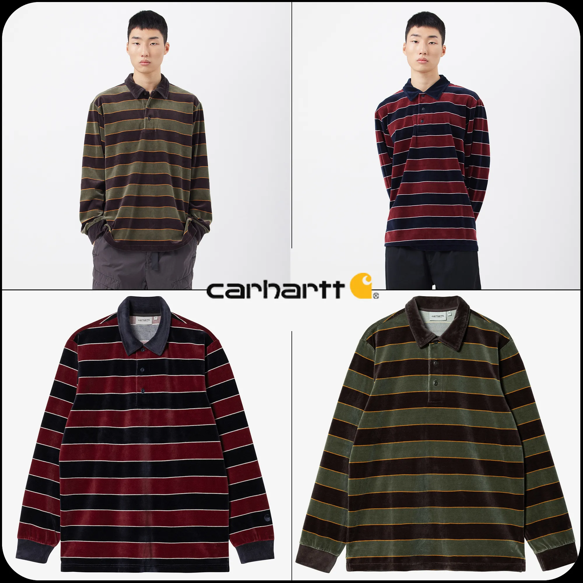 Carhartt Long Sleeve Bills Rugby Shirt