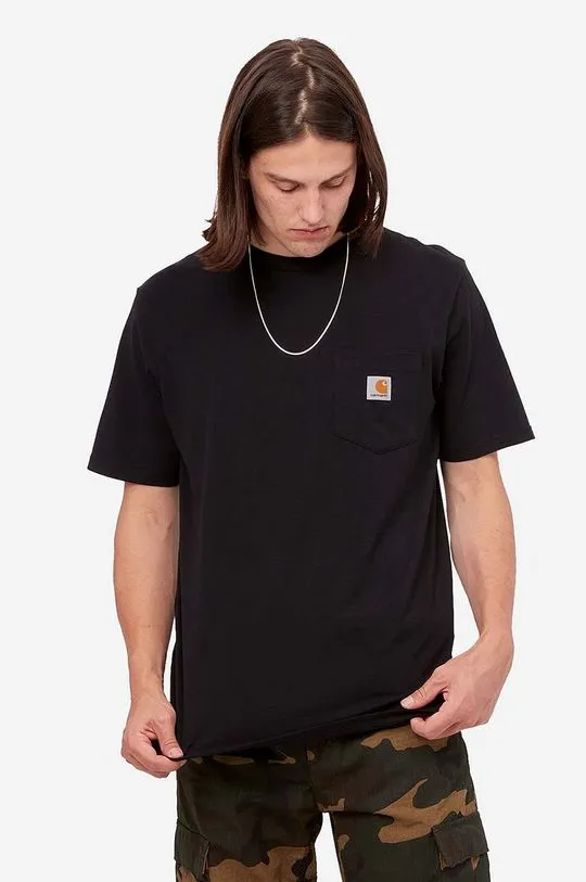 Carhartt WIP Black Cotton T-Shirt