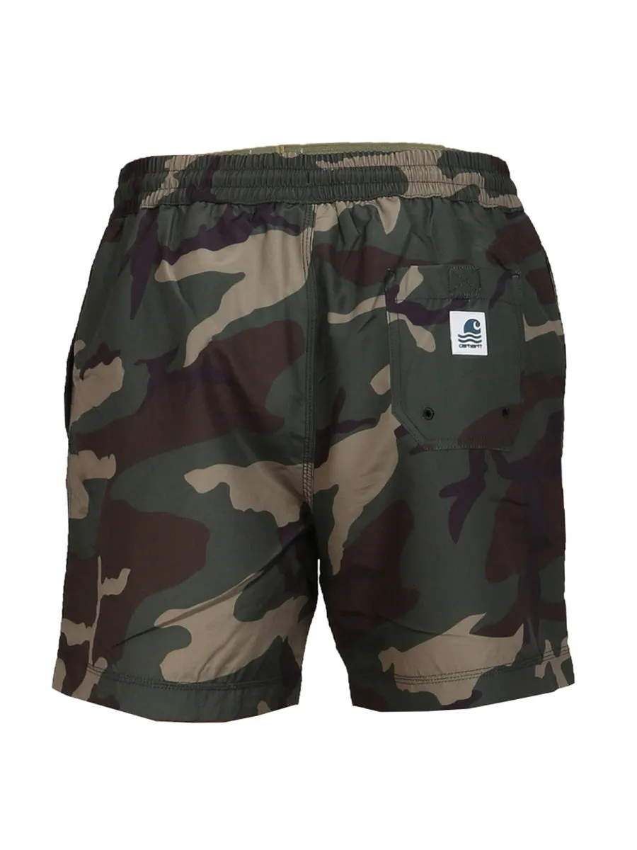 Carhartt WIP Camo Printed Swim Trunks