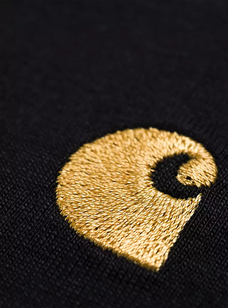 Carhartt WIP Chase T-Shirt Black Gold