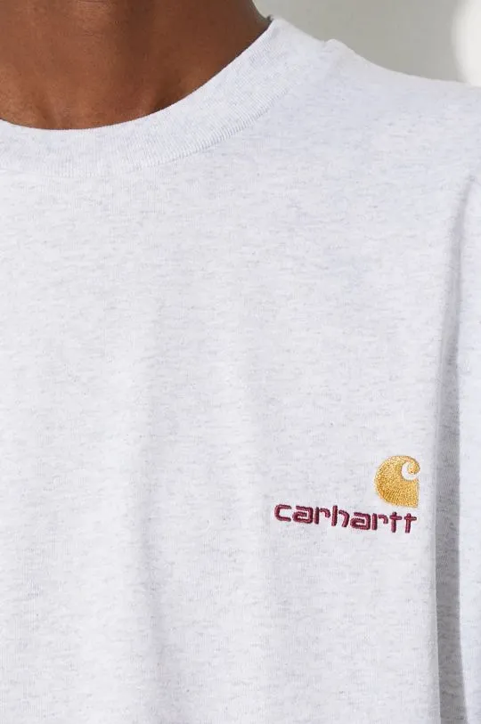 Gray Carhartt WIP Cotton Longsleeve Top