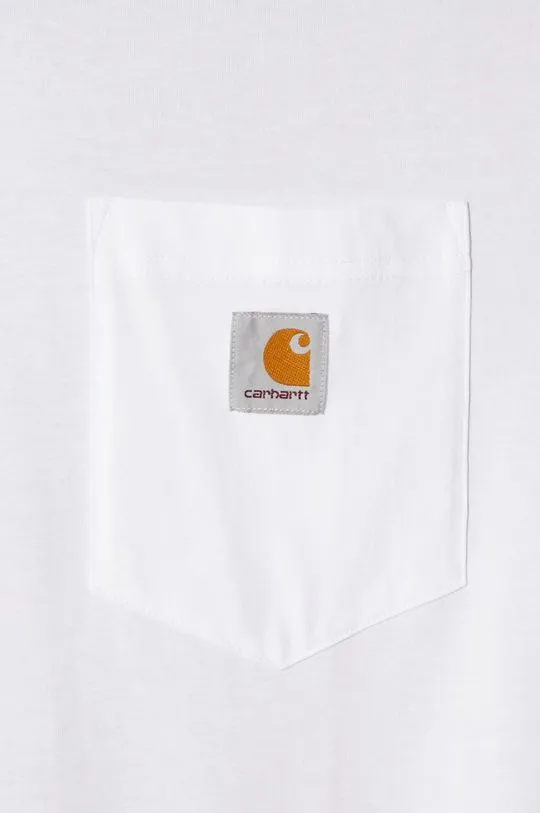 Carhartt WIP White Cotton Longsleeve Top