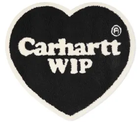 Carhartt WIP Black White Heart Rug