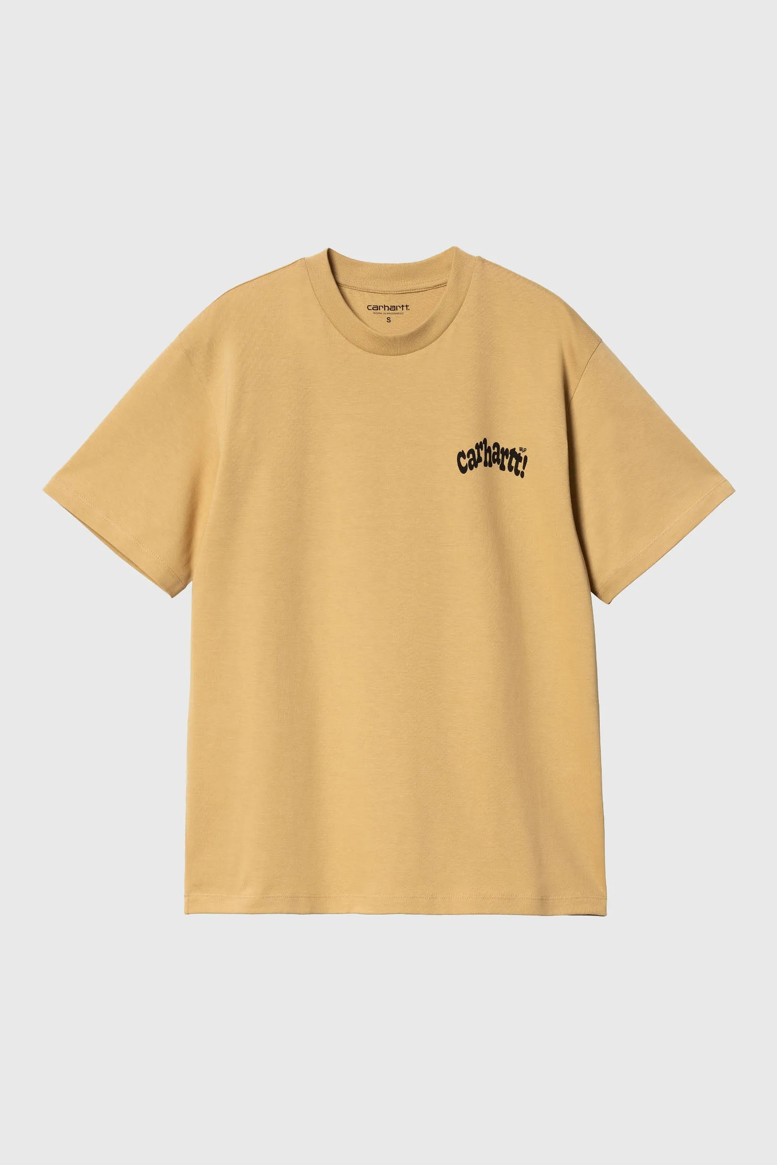 Carhartt WIP Women's Short Sleeve Amour T-shirt in Beige