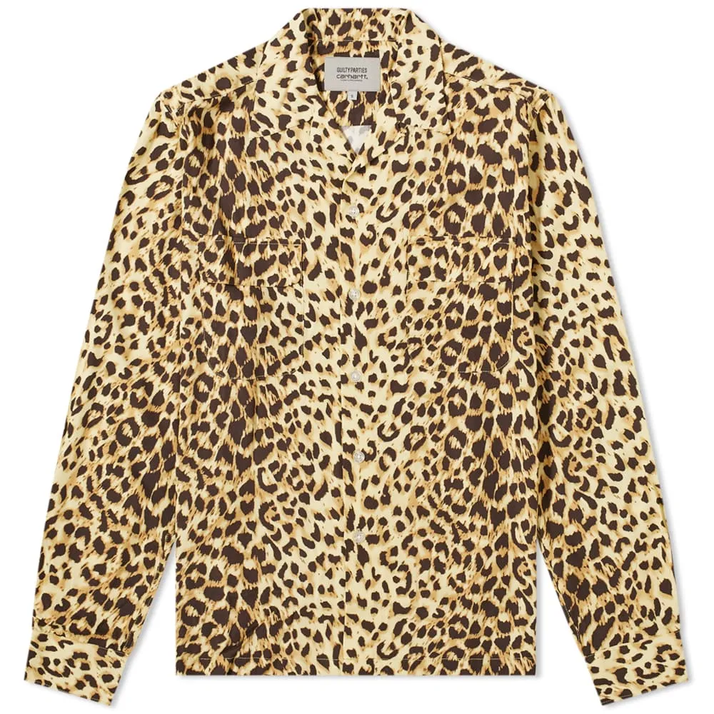 Carhartt WIP x Wacko Maria Aloha Shirt Leopard Print