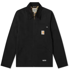 Carhartt WIP x Wacko Maria Detroit Jacket Black & Leopard Print