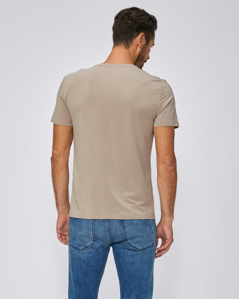 Cash Crew Neck T-Shirt - Beige