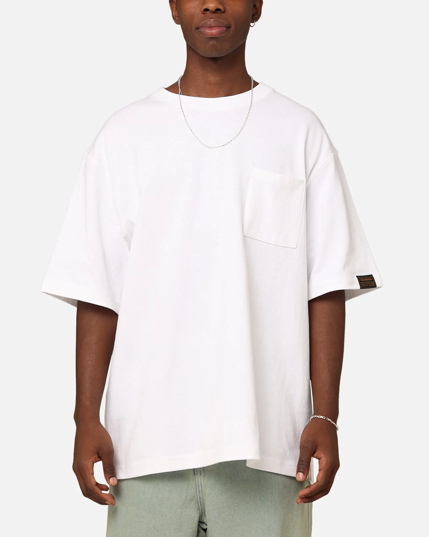 Champion White T-Shirt Jersey Element