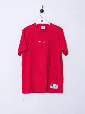 Red Champion Cotton Tee