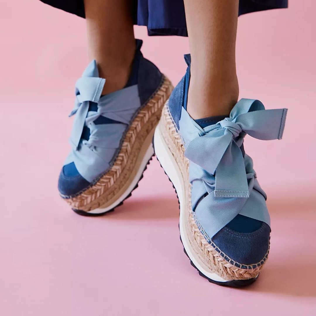 Chapmin Espadrille Sailor Double Platform Sneaker