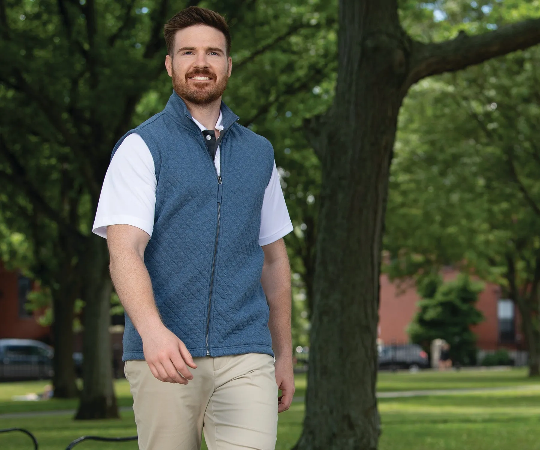 Charles River Men's Quilted Vest