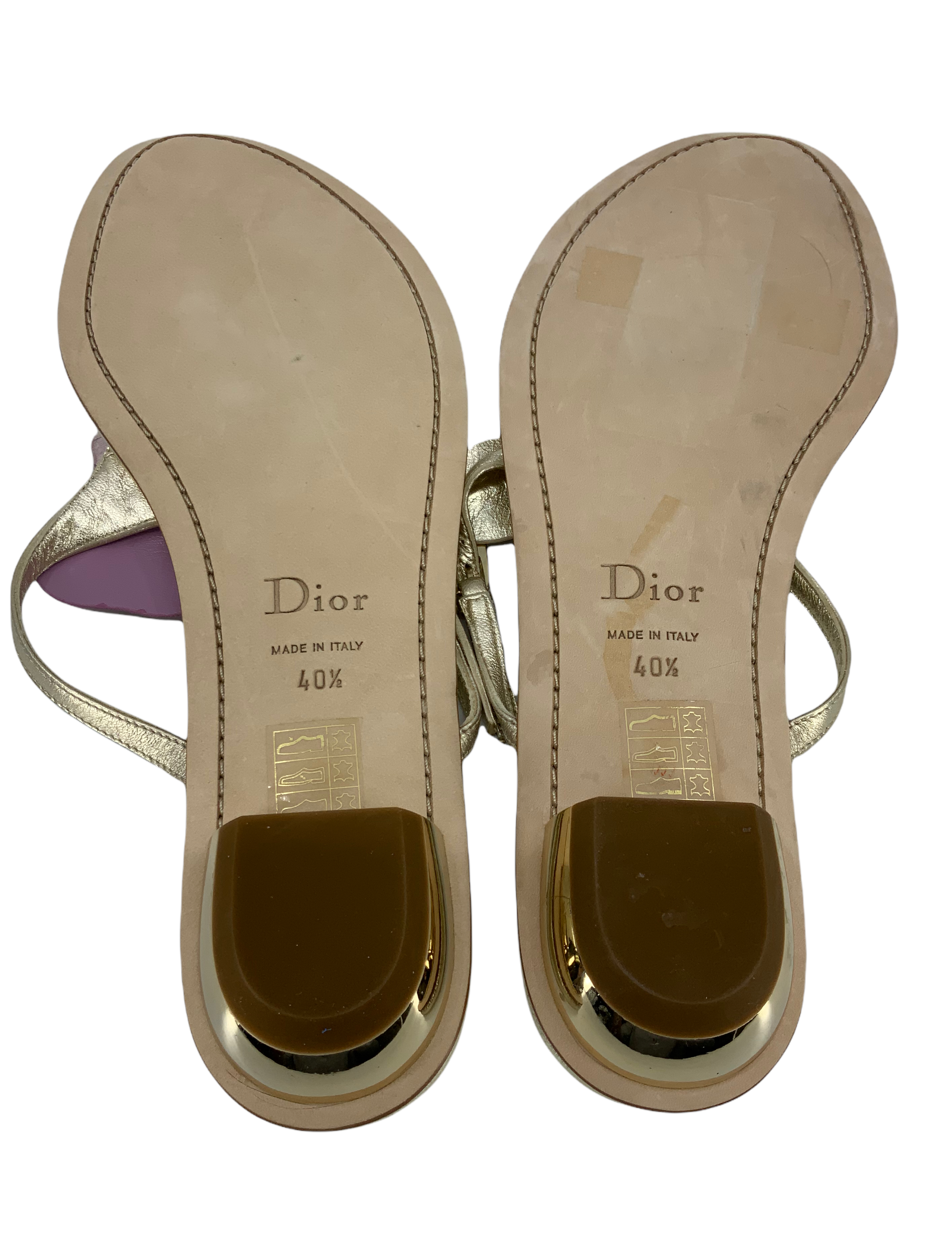 Christian Dior Flower Thong Sandals - Size 10.5