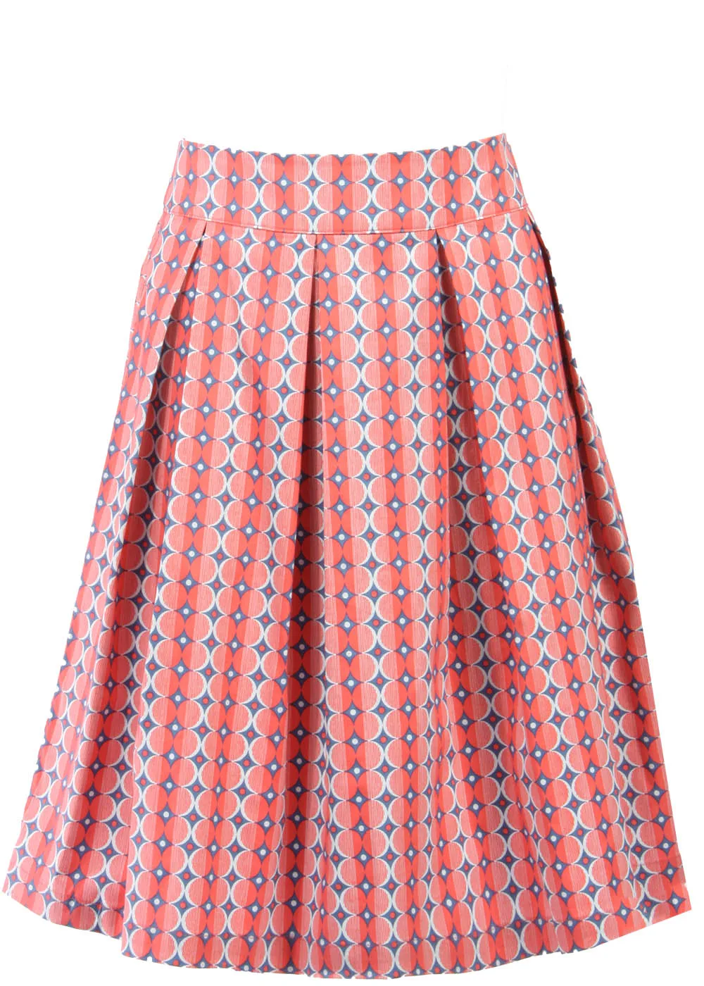 Flared Circus Graphic Circle Skirt