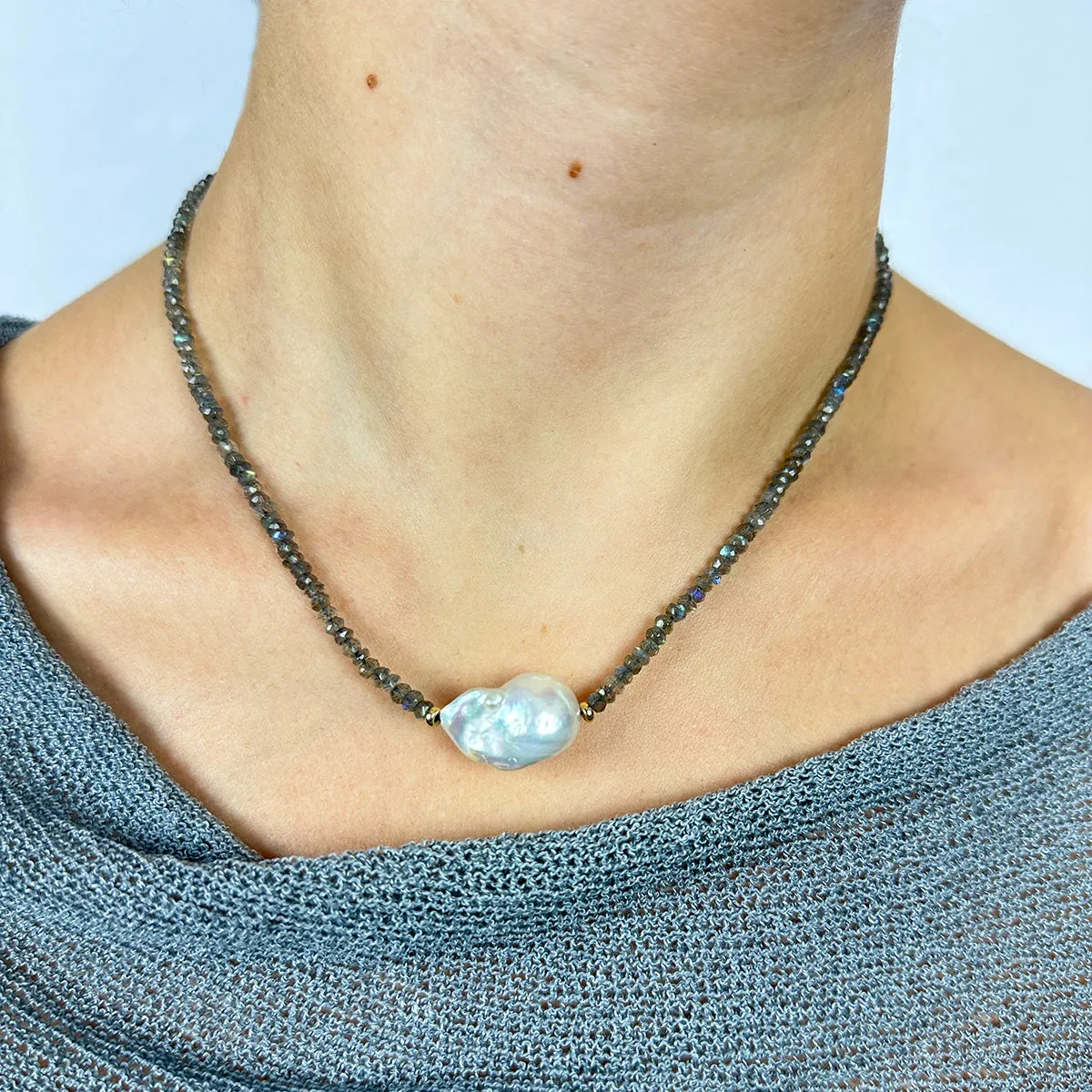 Necklace with Cloud Pearls