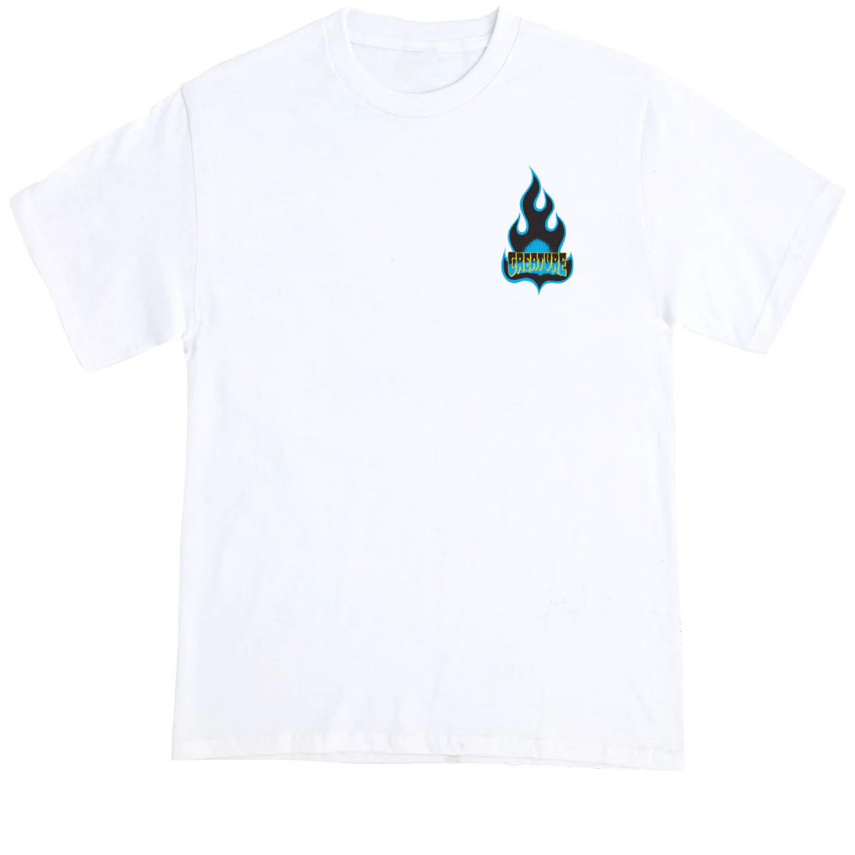 Creature Flame Logo T-Shirt in White