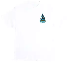 Creature Flame Logo T-Shirt in White